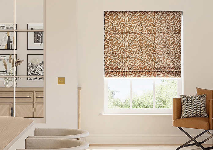 Trailing Vines, Firestalk - Roman Blind - Image 3